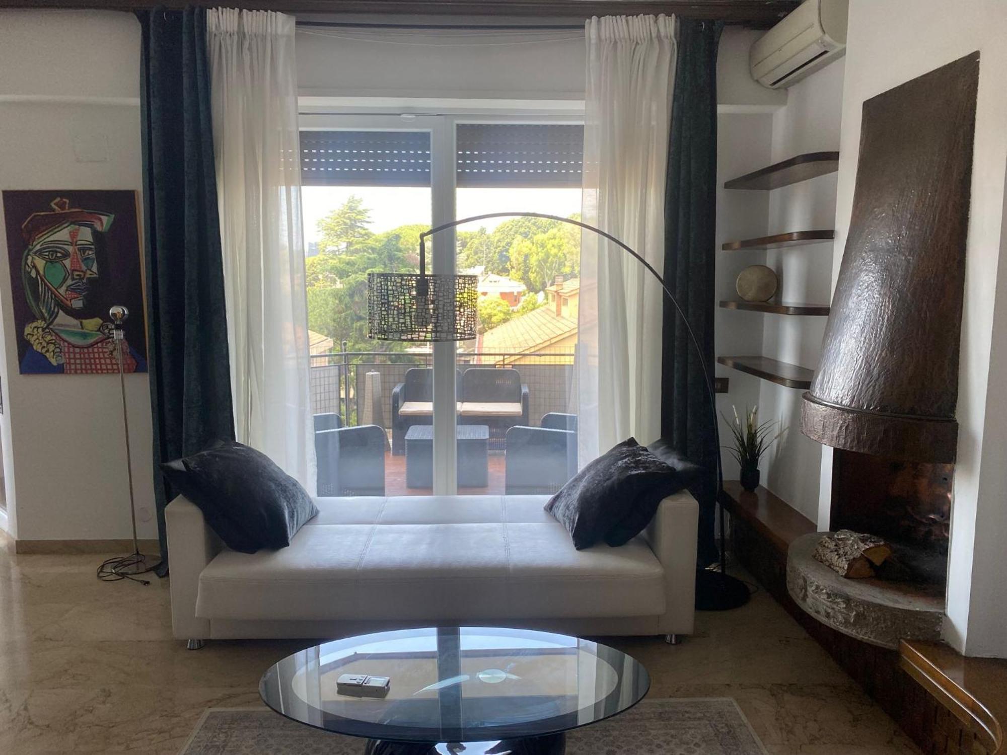 Eur Centro Lux Apartment Con Camino 로마 외부 사진